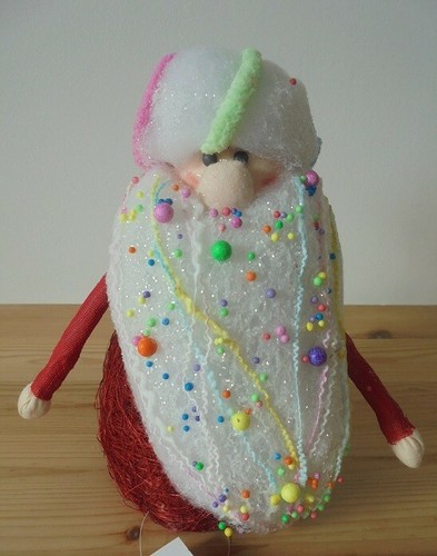 Pupazzo babbo natale - pupazzo, rosso