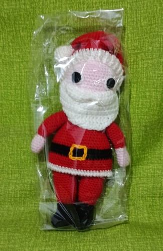 Babbo natale amigurumi pupazzo - babbo,