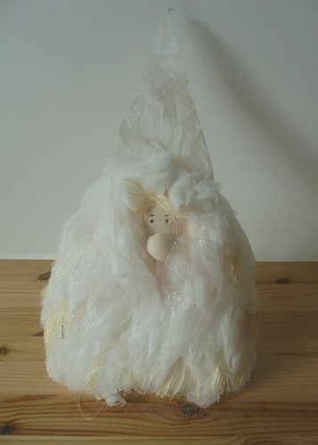 Pupazzo babbo natale bianco - natale,