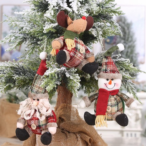 Appeso bambola babbo natale - bambola,