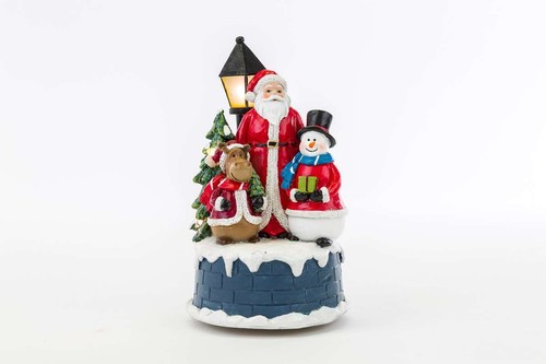 Carillon babbo natale - carillon, pupazzo