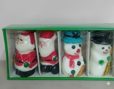 4 Candele Natale Votive Set