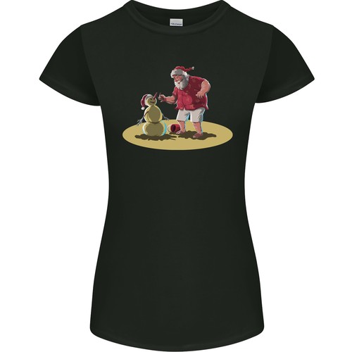 Shirt natalizia spiaggia - t-shirt,