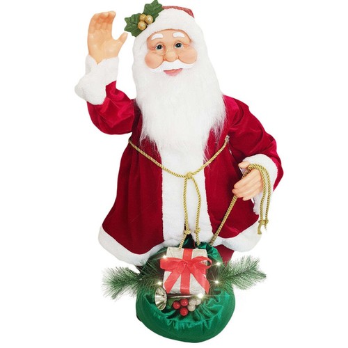 Pupazzo babbo natale h80 - babbo, cm