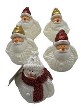 Set 5 Candele Natalizie Babbo