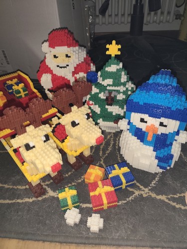 Mattoncini incastro natale - mattoncini, a