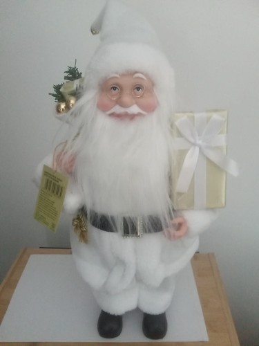 Pupazzo babbo natale bianco - babbo,