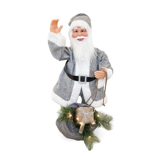 Babbo natale pupazzo cm - natale,