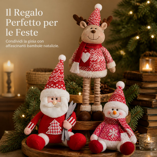 Bambola natale decorativa - bambola, di