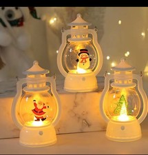 Lanterne di Natale portatili a