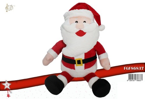 Pupazzo peluche babbo natale - pupazzo,
